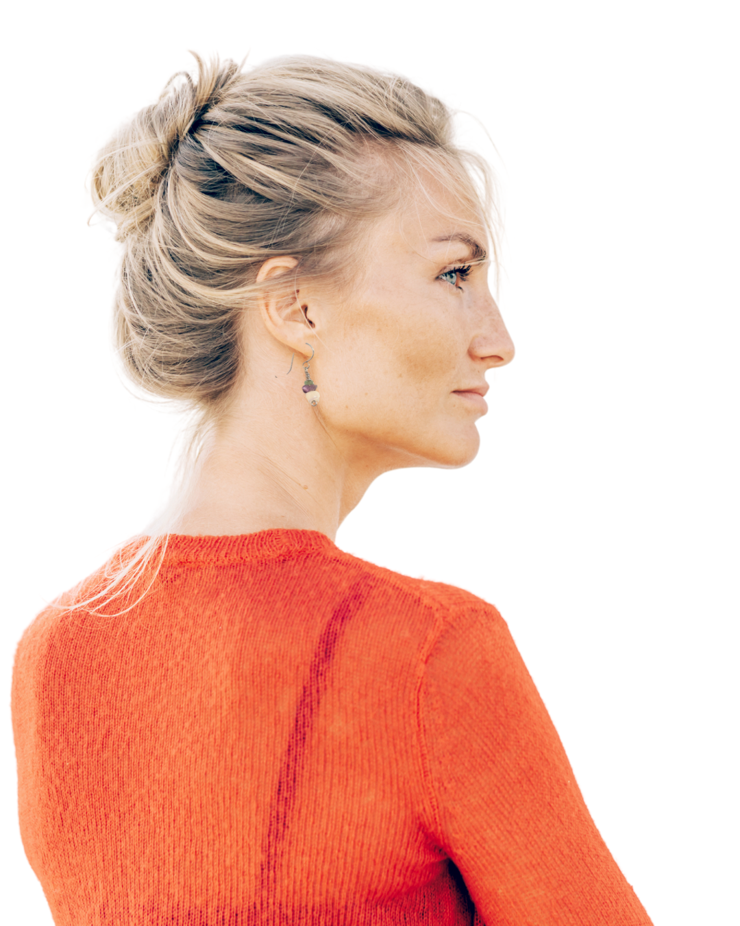 'Seafoam Breeze', Peridot, Amethyst & Seashell Gemstone Earrings