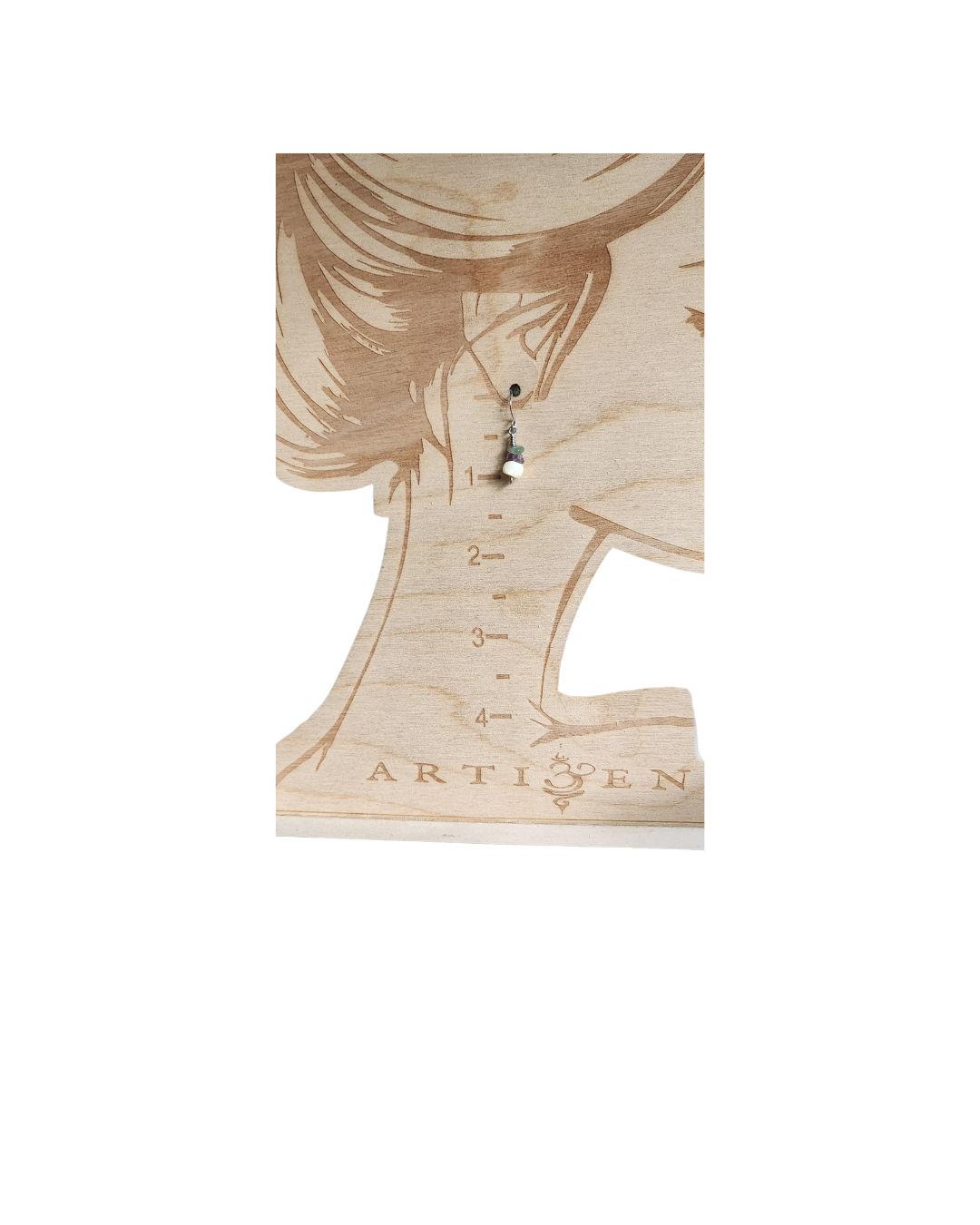 'Seafoam Breeze', Peridot, Amethyst & Seashell Gemstone Earrings