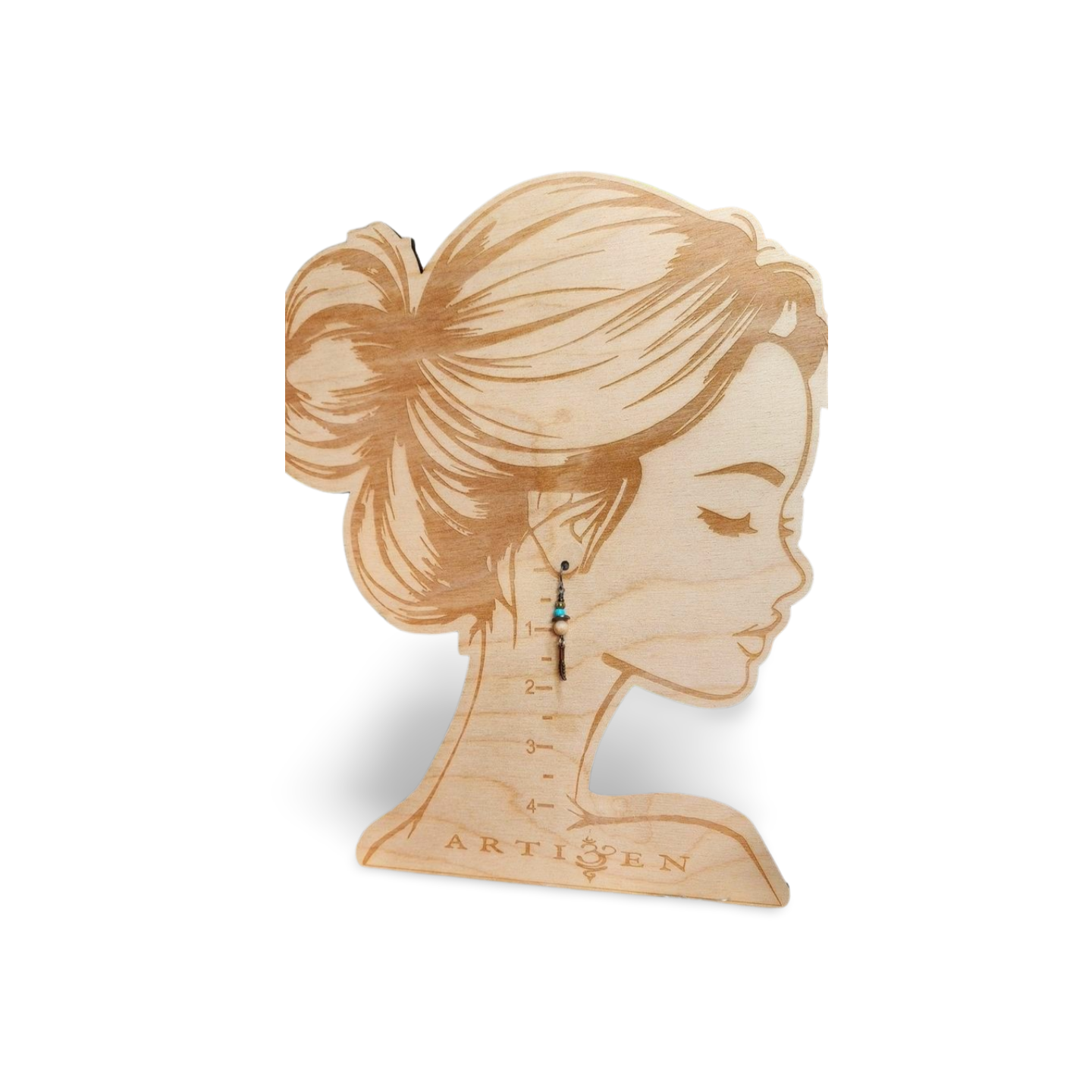 'Gitana', Natural Stone Earrings with Hypoallergenic Niobium Hooks